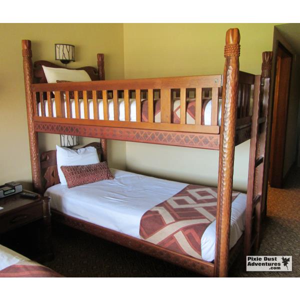 Animal Kingdom Lodge Jambo House-Bunk Bed Room-4
